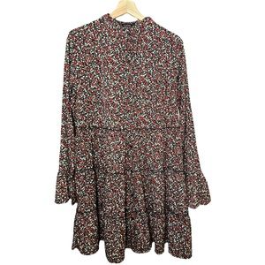 Boohoo Floral baby Doll Dress Size 14